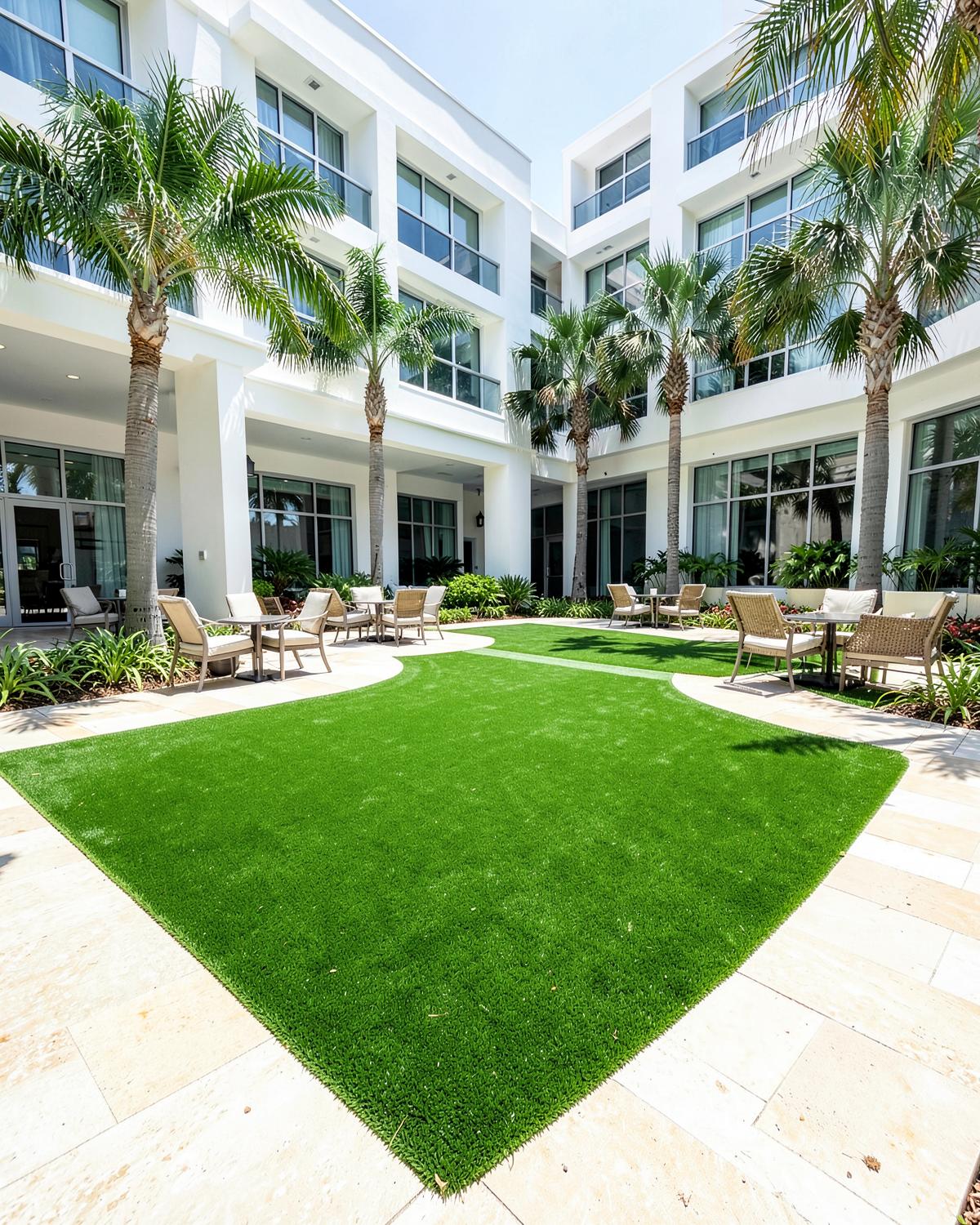 Commercial Synthetic Turf artificial turf project in Florida