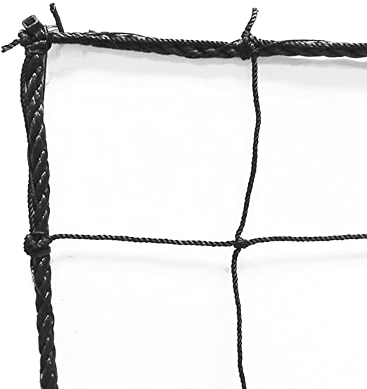 Soccer backstop net (black) Ft2